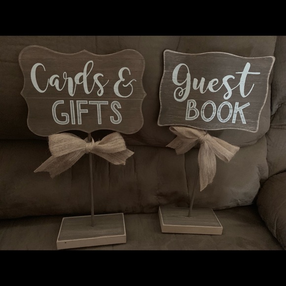 Reception Signs - Picture 1 of 1